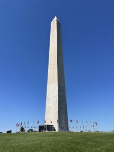 Photograph of Washington Monument-an obelisk