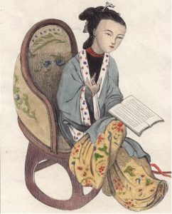 Painted image of Ban Zhao